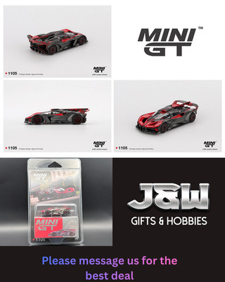 Mini GT Bugatti Bolide   Red #1105 1/64