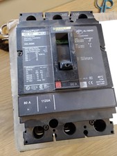 Square D HDL36080 PowerPact H 80 A 3-Pole 600 V Circuit Breaker