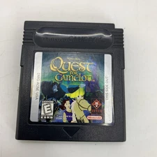 Quest for Camelot (Nintendo Game Boy Color 1998) GBC Authentic Tested See Pics
