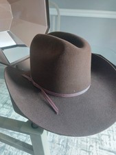 Vintage 5x Beaver Custom Cowboy Hat Hatters Fort Worth Texas With Case