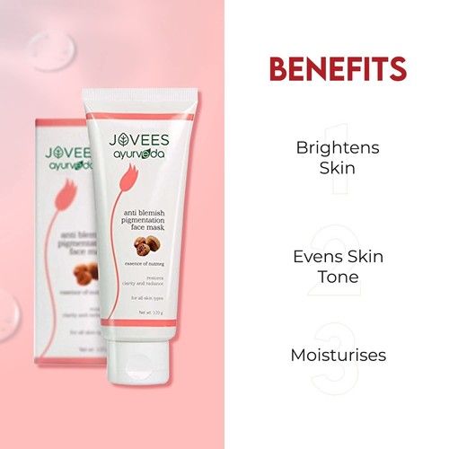 Jovees Herbal Anti Blemish Pigmentation Face Mask 120 ml fs - Picture 4 of 4