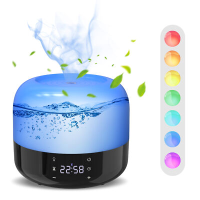 Aroma Humidifier Essential Oil Diffuser Grain Ultrasonic Air LED Aromatherapy