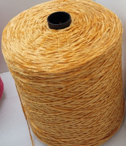 Hilo de lana tejer y tejer a mano | Chenille Kone PA naranja 2,3 kg Nm 4 | cf143 - Imagen 4 de 6