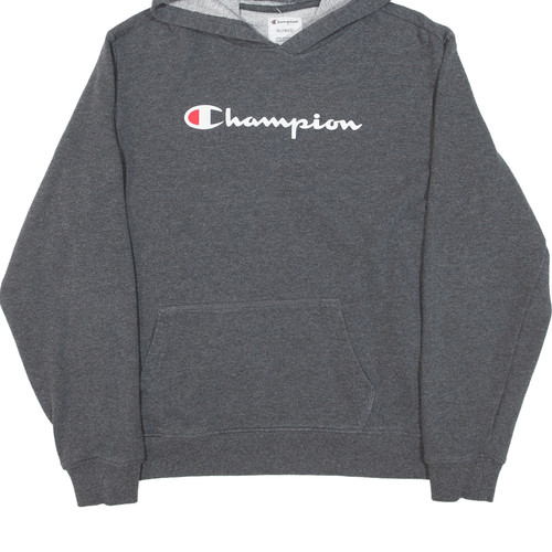 CHAMPION Hoodie Grey Pullover Boys XL - Picture 5 of 6