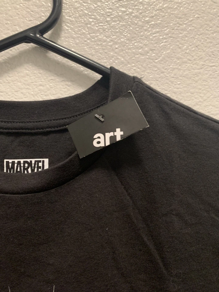 Camiseta Marvel Venom Art T Niños Talla Mediana 8 Nueva con Etiquetas Camiseta Negra Gráfica Foto 4 de 4