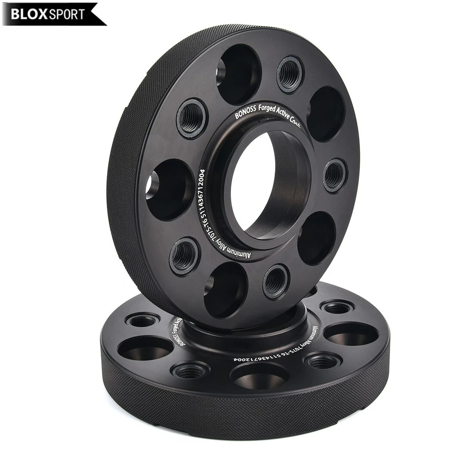Adaptador espaciador rueda 5x120 a 5x112 4 piezas 20 mm para BMW E36 E46 E90 M3 E60 M5 X3 X5 Foto 2 de 4