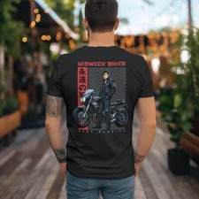 Japanese Bike Culture Unisex Softstyle T-Shirt, Japanese Inspired Tee, Bike Love