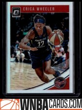 2019 Donruss WNBA Optic Holo Erica Wheeler Indiana Fever #81