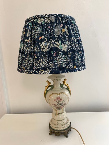 Handmade Ruffled Lamp Shade Liberty of London Fabric - Picture 5 of 7