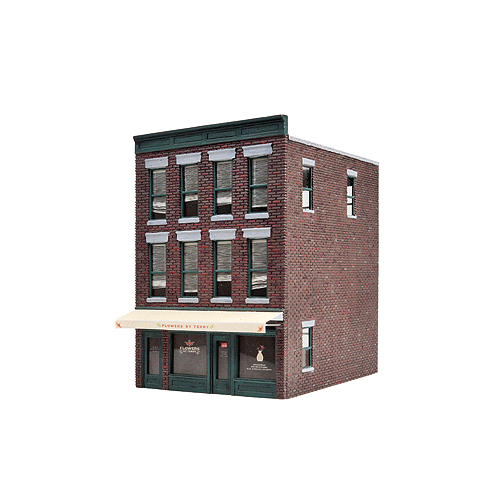 3473 Walthers Cornerstone Flowers by Terry Downtown Storefront HO scale