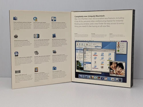 Mac OS X Panther v10.3 零售 M9227LL/A:仅盒子和手册(无软件) - 第 7 张/共 8 张