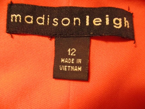 Madison Leigh 12 Short Sleeve Crew Neck Colorful Geometric Dress - Picture 9 of 11