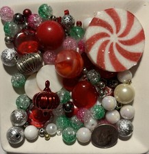 beads for jewelry making Festive Christmas Mix
