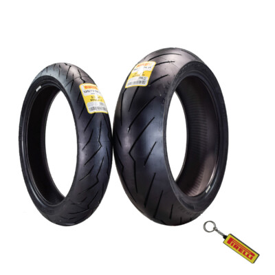 タイヤ Pirelli Diablo Rosso III 120/70 ZR17 & 190/55 ZR17 Motorcycle