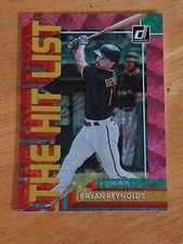 2022 Panini Donruss BRYAN REYNOLDS The Hit List Pink Fireworks Parallel Pirates