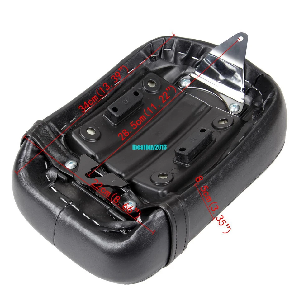 Driver Rider Passenger Cushion Seat Fit For Honda Shadow ACE 750 VT750 1998-2003 - Image 3 of 4