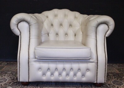 Poltrona Chesterfield Chester club armchair inglese pelle