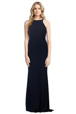 GEORGE Athena Gown Navy Formal Cocktail  Size 8 AU Preloved