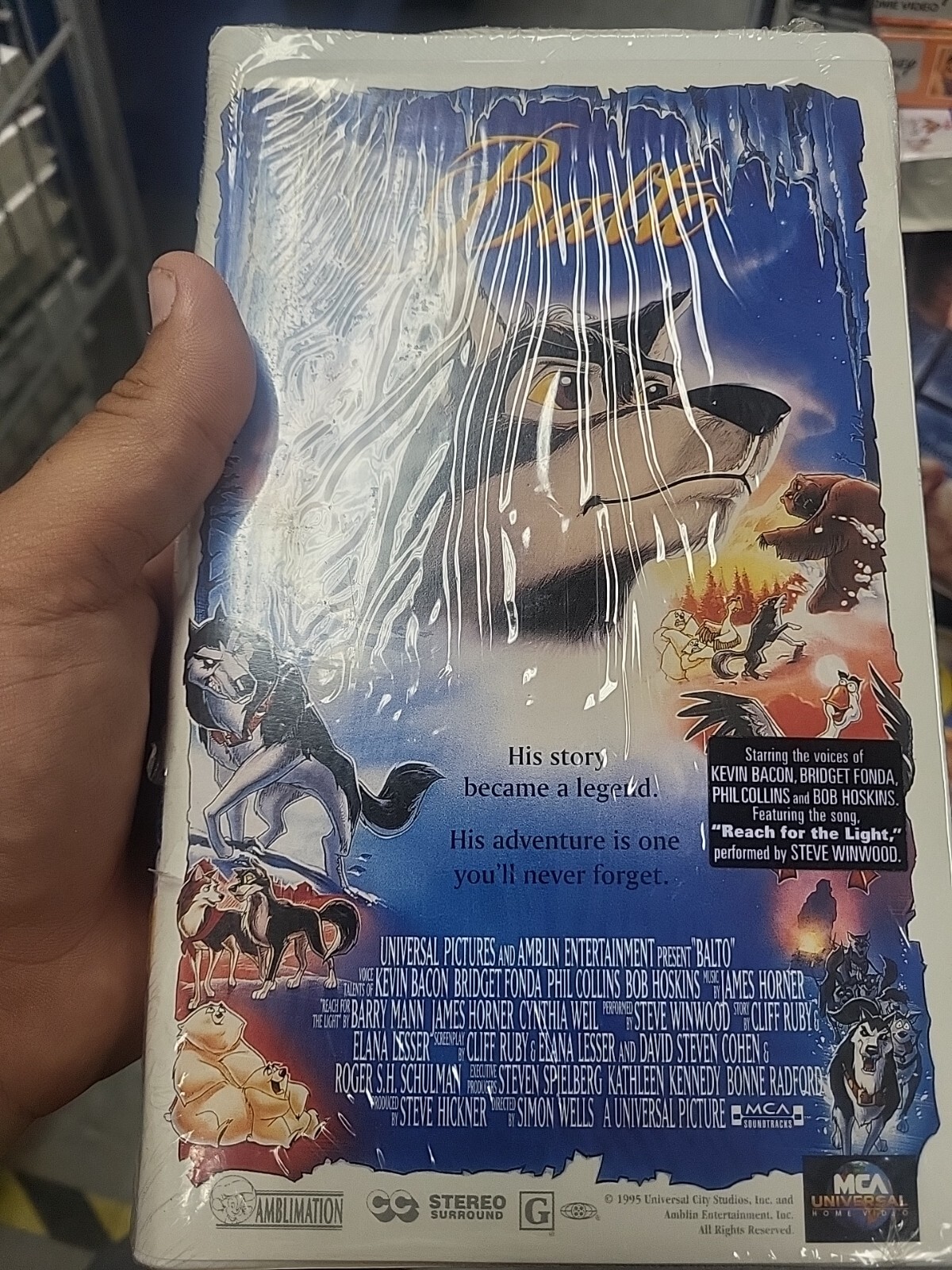 Balto (VHS, 1999, Clamshell) 96898259330| eBay