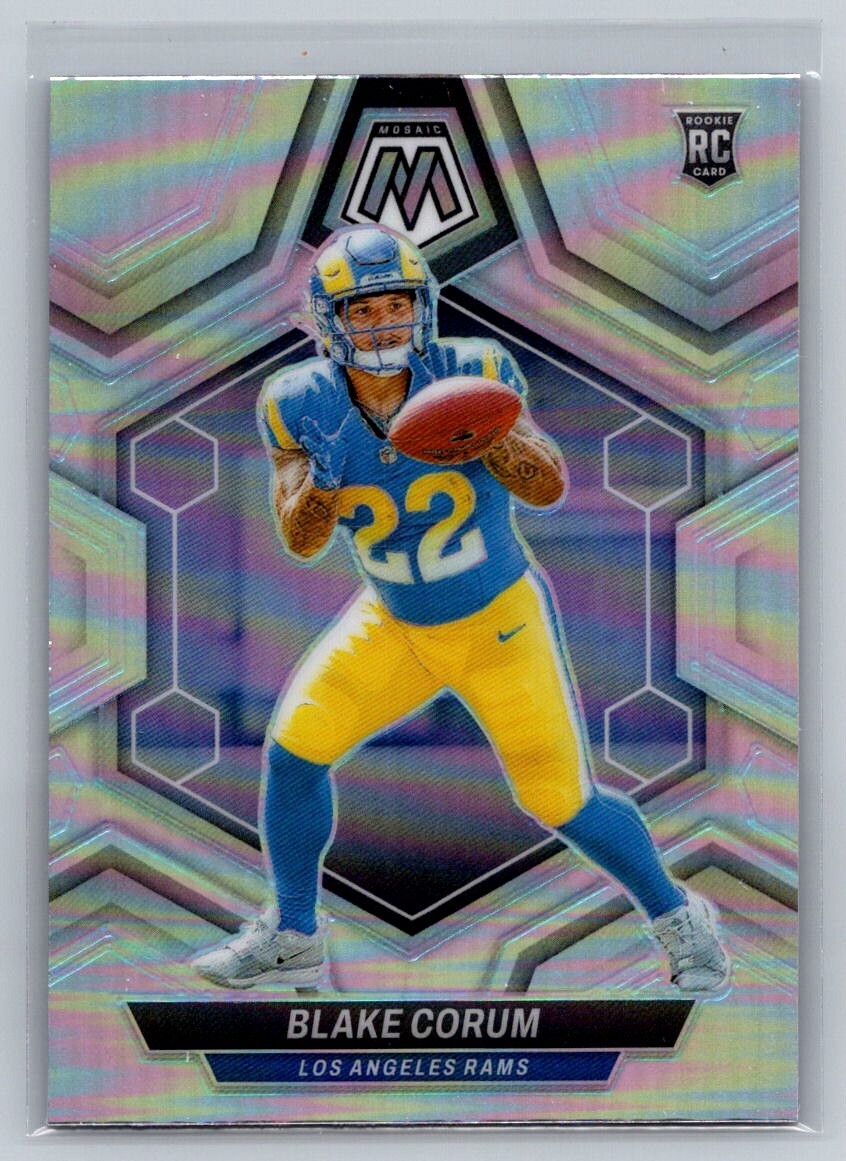 2024 Panini Mosaic Silver Blake Corum Rookie Los Angeles Rams #368