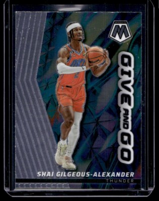 2022-23 Panini Mosaic Shai Gilgeous-Alexander Give and Go #10