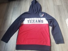 NFL Team Apparel Youth Size XL Houston Texans Navy Hoodie Hooded Sweatshirt