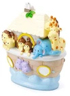 Mousehouse Gifts Kids Noah's ark safari piggy bank money box for a boy or a girl