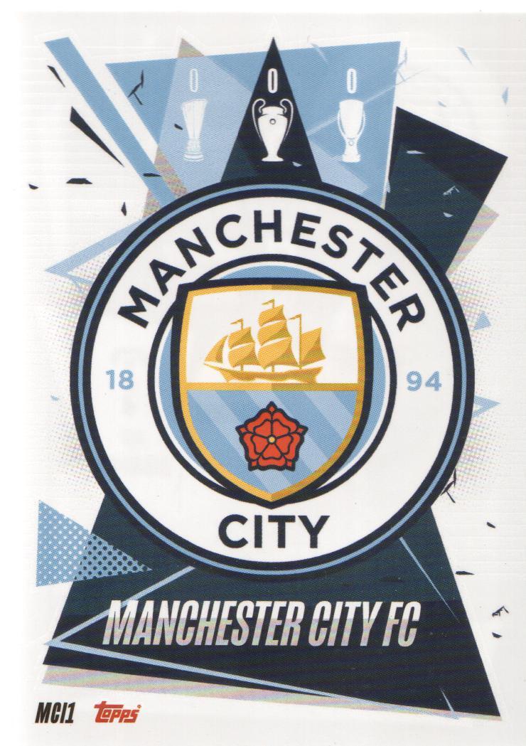 topps Manchester City ジャージカード　8枚セット topps Manchester City ジャージカード 8枚セット topps