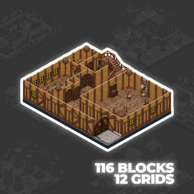 DnD Death House Terrain Tiles Dungeon Modular Curse of Strahd Bundle Mausoleum