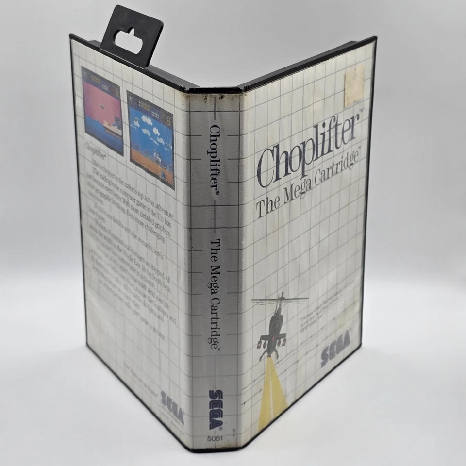 Sega Master System, Choplifter, SMS, Genuine, Cartridge Tested, Retro Gaming - Image 2 of 4