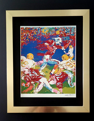 LEROY NEIMAN +  NEBRASKA SUITE  + CIRCA 1990'S + SIGNED PRINT FRAMED + BUY NOW