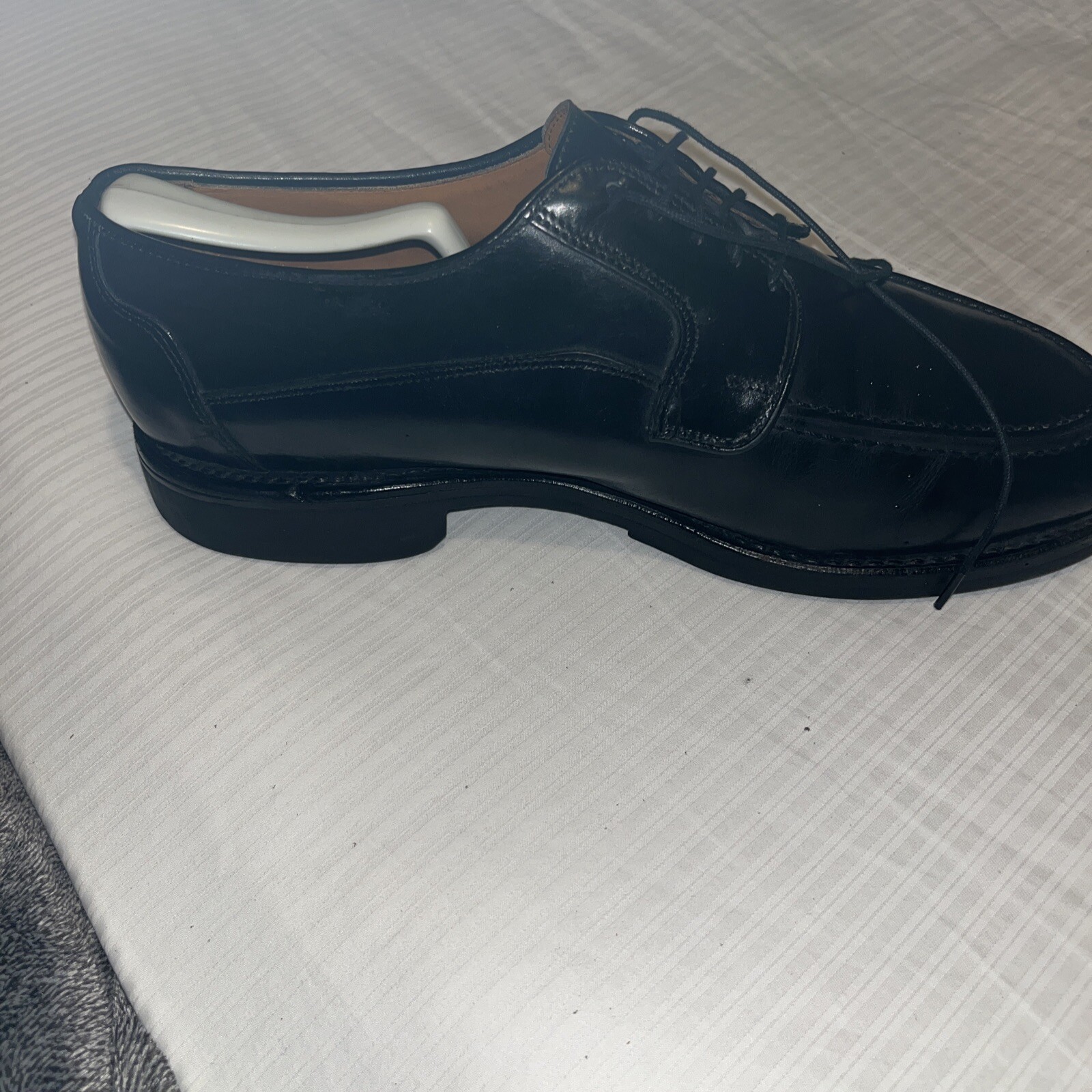 SAOLA Scarpe con suola in gomma ortopedica comfort Allen Edmonds da uomo nere taglia 9.D
