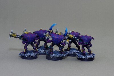hakuc　Warhammer AELDARI: WARP SPIDERS Lhykhis Warp Spiders painted Warhammer 40k Aeldari Ynnari