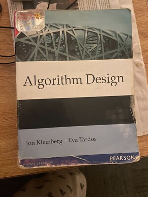 Algorithm Design by Eva Tardos and Jon Kleinberg (2005, Trade Paperback)