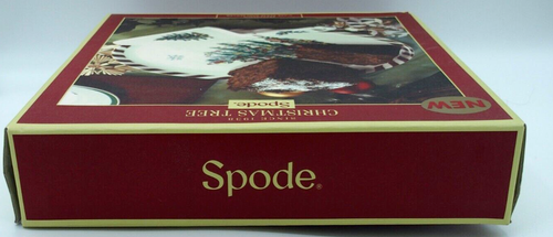 Spode Christmas Tree Peppermint Cake Plate & Server BNWB - Picture 7 of 14