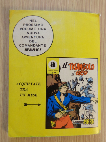 Collana Araldo - Il Comandante Mark N.47 La Prigioniera Ottimo 1970 ▓ - Bild 3 von 3