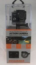 Sylvania Waterproof Action Camera SAC2000-8GB-PDQ New 720P