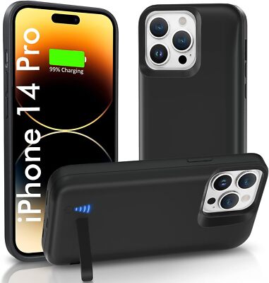 Battery Case for iPhone 14 Pro Portable Powerbank Extended Charging Cover