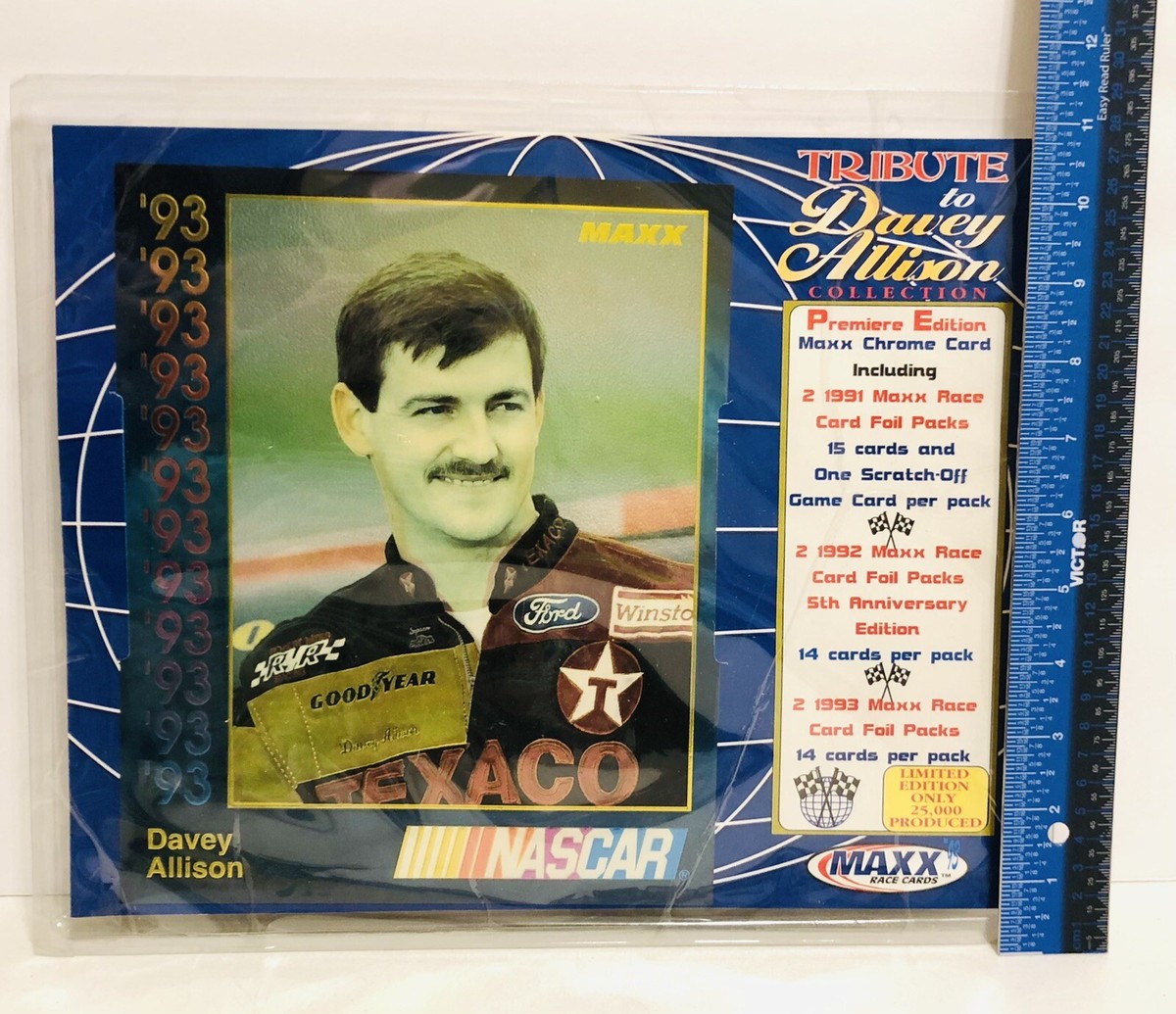 Tribute to Davey Allison Collection-NASCAR, Maxx Race Card set