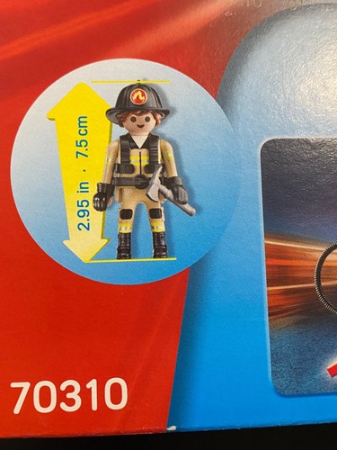 Brand New Playmobil City Action Fire Rescue Carry Case Building Set #70310 - Picture 9 of 10