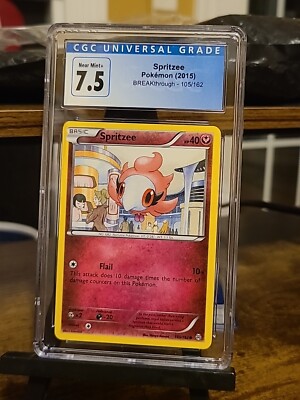Spritzee NM+ CGC 7.5 CARDID #105/162 BREAKthrough 2015 | eBay