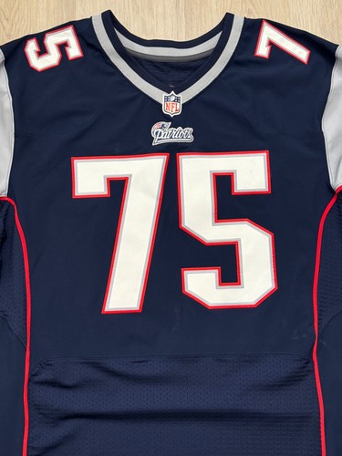 Nike On Field Elite Vince Wilfork New England NE Patriots NFL Jersey 56 Men 3XL - Picture 3 of 22