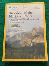 The Great Courses - Wonders of the National Parks - DVDs & Coursebook - Sealed