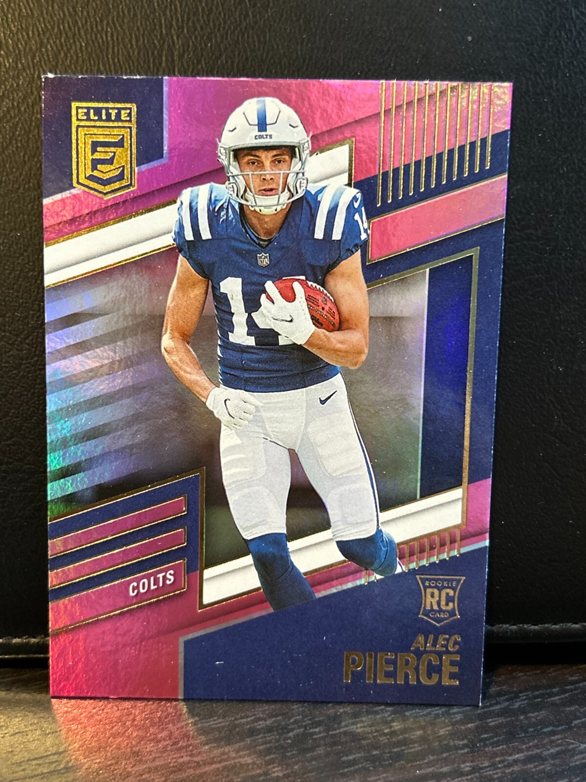 2022 Panini Donruss Elite - Rookies Pink #155 Alec Pierce (RC)