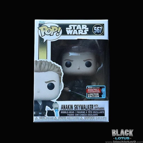 Funko Pop! Star Wars Anakin Skywalker with Lightsabers Disney NYCC 2022 Pop 567