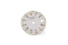 Rolex Date Lady Tritium Zifferblatt White Roman Dial Ref. 6917
