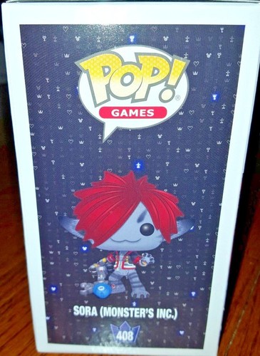 Funko POP! Games: Disney Kingdom Hearts 3 - Sora Monster's Inc. #408 - Picture 2 of 3
