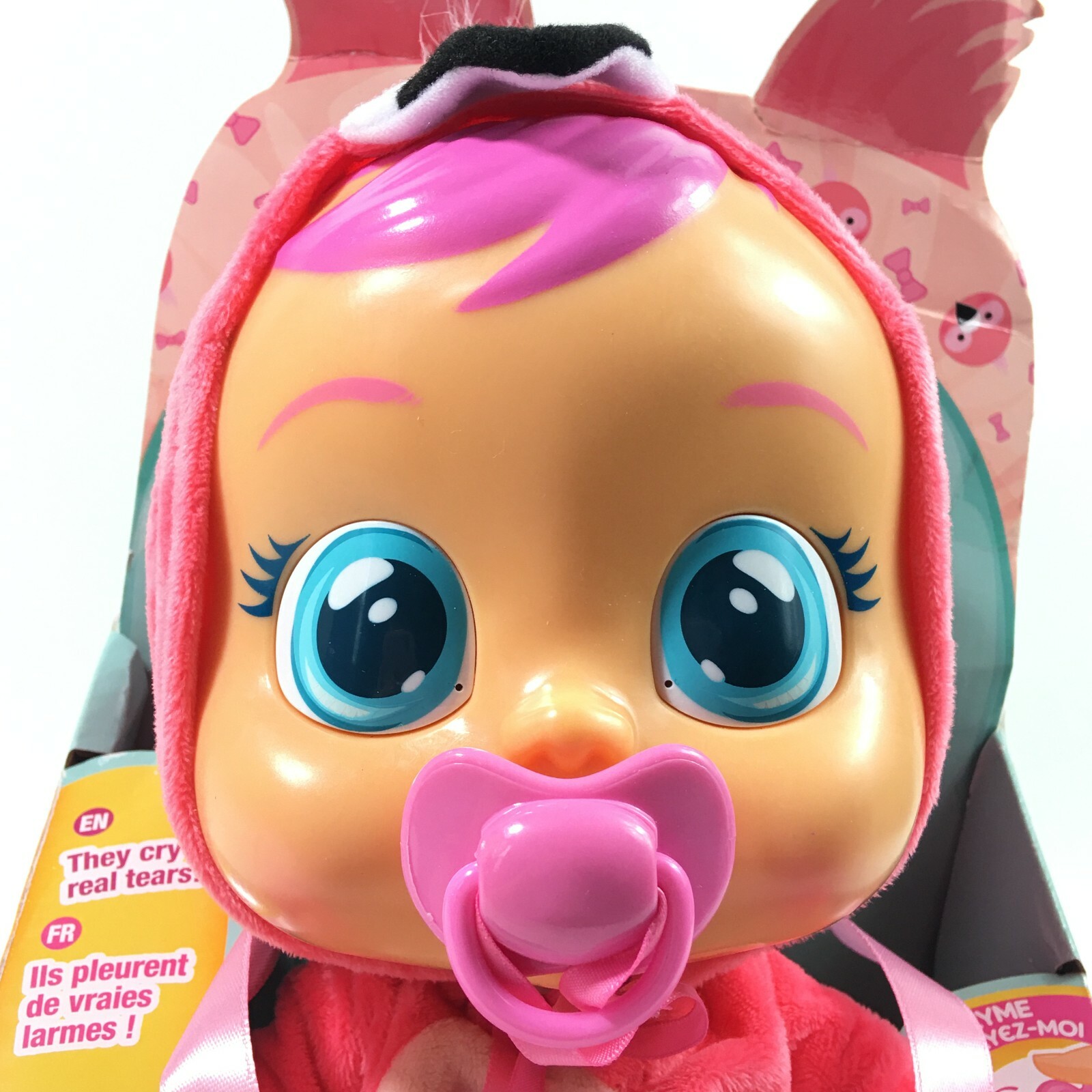 cry baby fancy flamingo