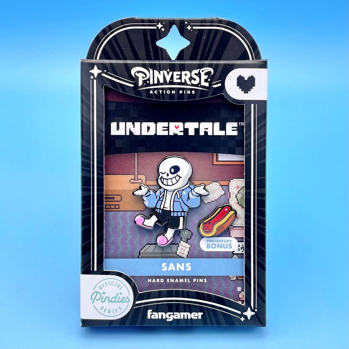 Undertale - Sans, Video Game Shirt - Undertale Sans - Pin