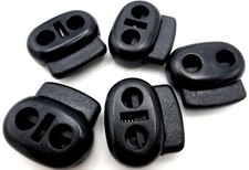 Drawstring Slide Lock Spring Loaded For Sweat Pant Shorts Hat 3/16" Thick String